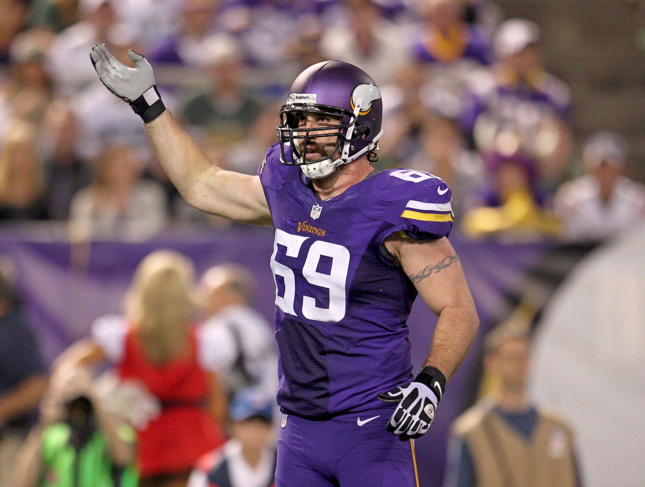 Former Viking Jared Allen Rides off into Retirement