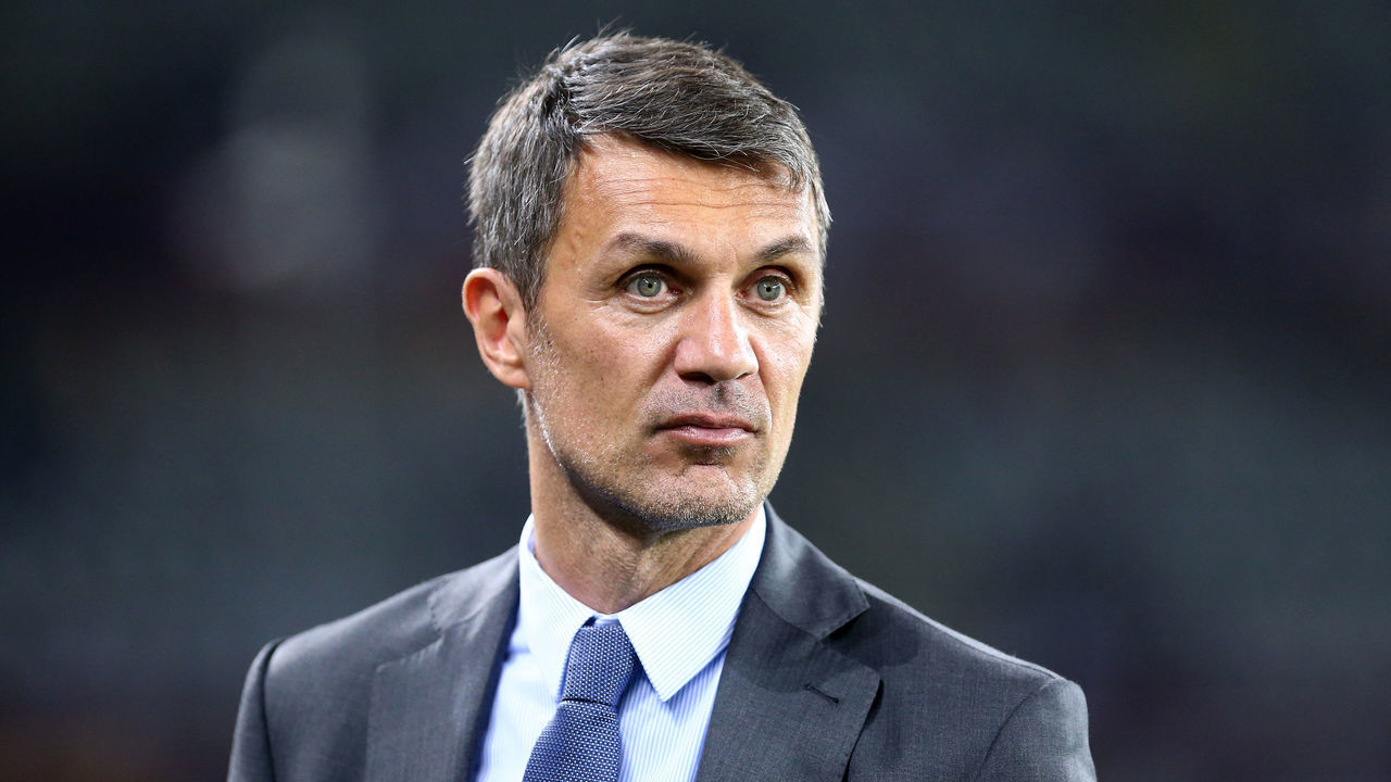 STADIO GRANDE TORINO, TORINO, ITALY - 2019/09/26: Paolo Maldini, technical director of AC Milan, looks on before the Serie A match between Torino Fc and Ac Milan. Torino Fc wins 2-1 over Ac Milan.