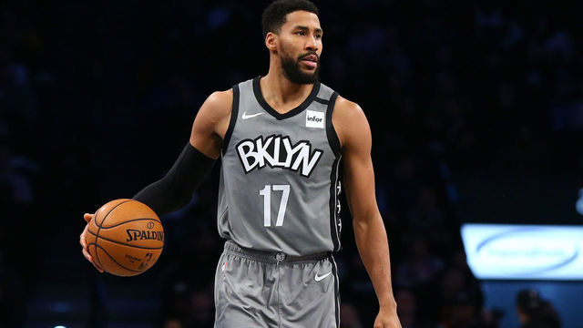 NEW YORK, NEW YORK - JANUARY 07: Garrett Temple #17 of the Brooklyn Nets in action against the Oklahoma City Thunder at Barclays Center on January 07, 2020 in New York City. Oklahoma City Thunder defeated the Oklahoma City Thunder 111-103.