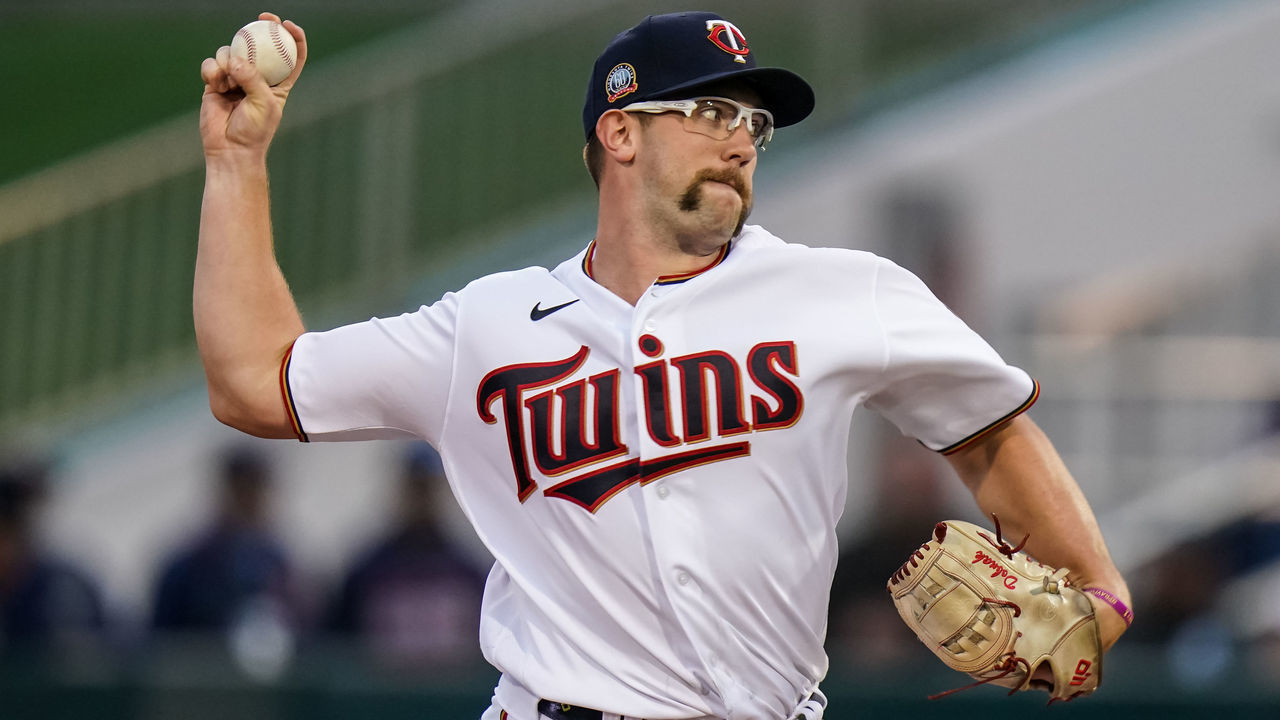 FORT MYERS, FL- FEBRUARY 21: Randy Dobnak #68 of the Minnesota Twins pitches during a game against the University of Minnesota Golden Gophers on February 21, 2020 at the Hammond Stadium in Fort Myers, Florida.