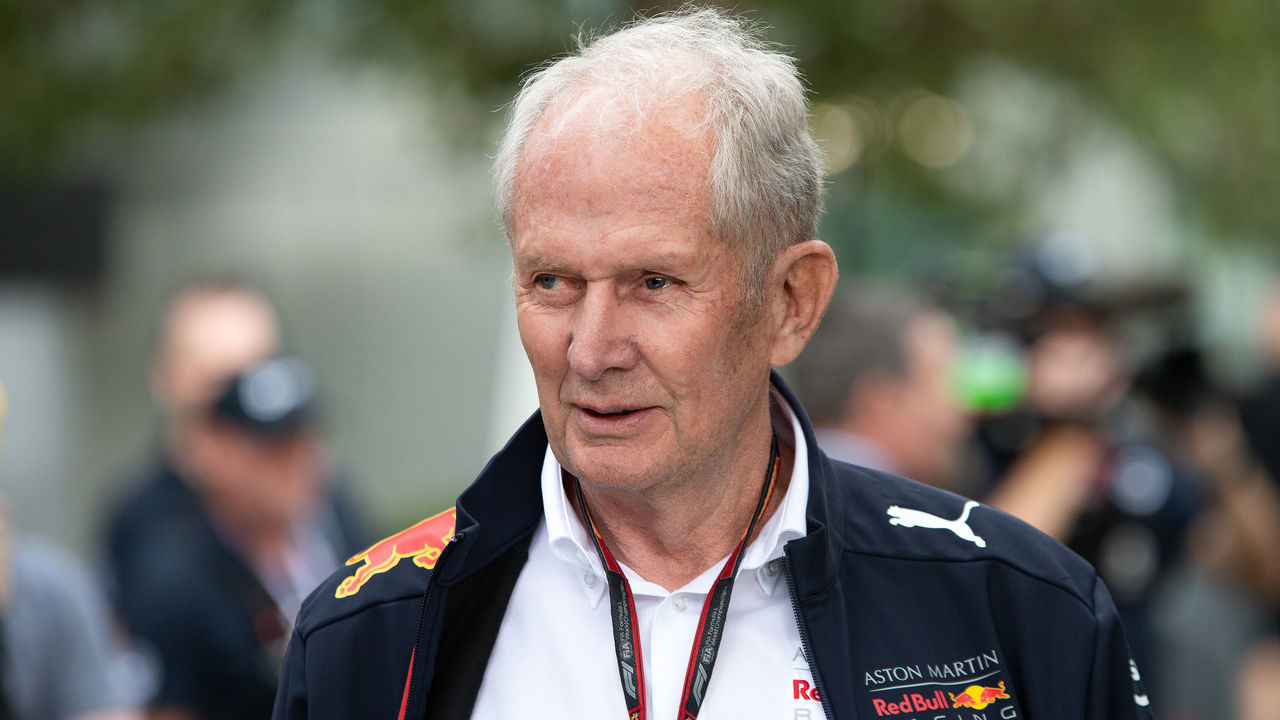 MELBOURNE, AUSTRALIA - MARCH 13: Red Bull motorsport advisor Dr Helmut Marko at The Australian Formula One Grand Prix on March 13, 2020, at The Melbourne Grand Prix Circuit in Albert Park, Australia.