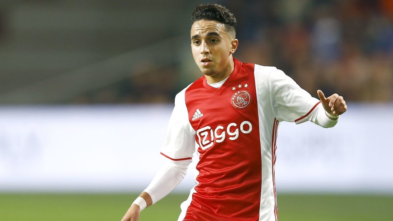 Abdelhak Nouri of Ajax Amsterdamduring the Dutch Eredivisie match between Ajax Amsterdam and sbv Excelsior at the Amsterdam Arena on October 29, 2016 in Amsterdam, The Netherlands