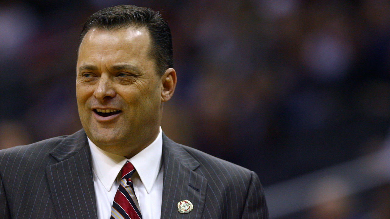 KANSAS CITY, MO - MARCH 07: Billy Gillispie head coach of the Texas Tech Red Raiders looks on during a game against the Oklahoma State Cowboys the first round of the Big 12 Basketball Tournament March 07, 2011 at Sprint Center in Kansas City, Missouri.