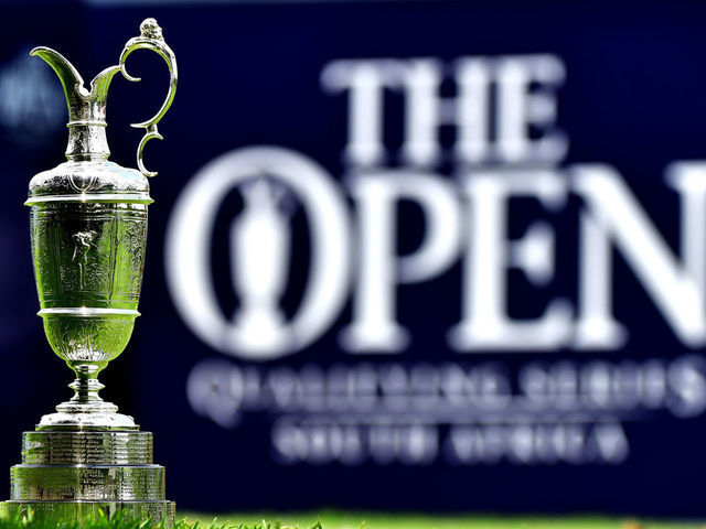 JOHANNESBURG, SOUTH AFRICA - JANUARY 12: Claret Jug during The Open Qualifying Series, part of the South African Open at Randpark Golf Club on January 12, 2020 in Johannesburg, South Africa.