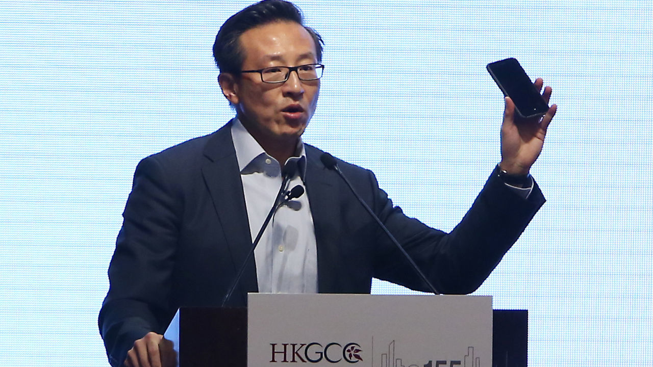 Joseph Tsai Chung-hsin, Executive Vice Chairman, Alibaba Group, attends HKGCC - The 21st Hong Kong Business Summit 2016 at Grand Hyatt Hong Kong in Wan Chai. 03NOV16 SCMP / Edmond So