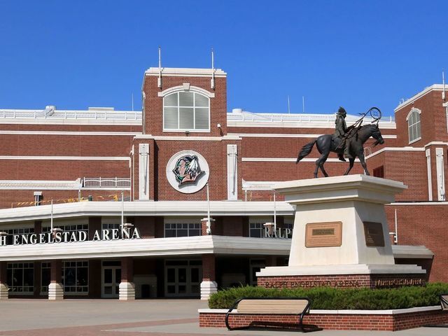 Ralph Engelstad sports arena University of North Dakota Grand Forks. (Photo by: Education Images/Universal Images Group via Getty Images)