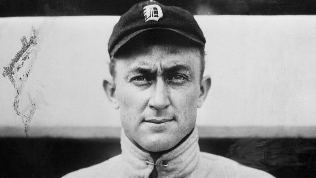 Detroit Tigers Ty Cobb.