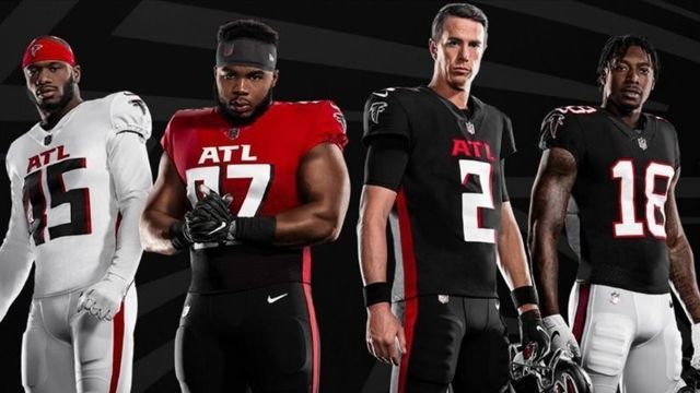 Falcons unveil flashy new uniforms featuring NFL's 1st gradient jersey