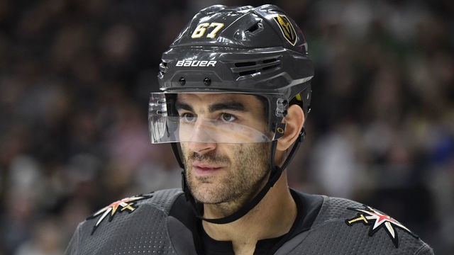 LAS VEGAS, NEVADA - MARCH 03: Max Pacioretty #67 of the Vegas Golden Knights skates during the third period against the New Jersey Devils at T-Mobile Arena on March 03, 2020 in Las Vegas, Nevada.