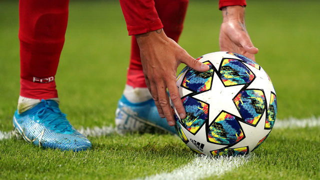 A general view of the match ball Bayern Munich v Red Star Belgrade - UEFA Champions League - Group B - Allianz Arena 18-09-2019 .