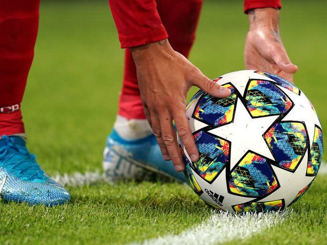 A general view of the match ball Bayern Munich v Red Star Belgrade - UEFA Champions League - Group B - Allianz Arena 18-09-2019 .
