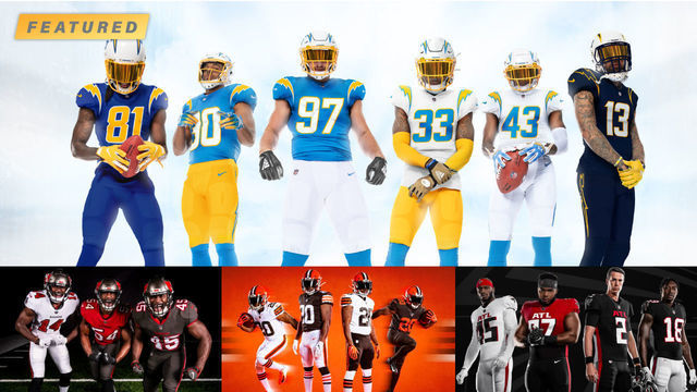 Design decisions: Experts react to the slew of NFL uniform, logo changes