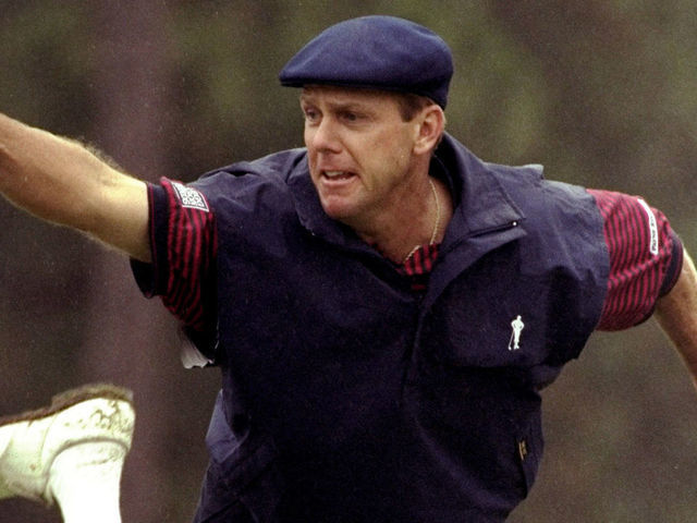 payne stewart golf cap