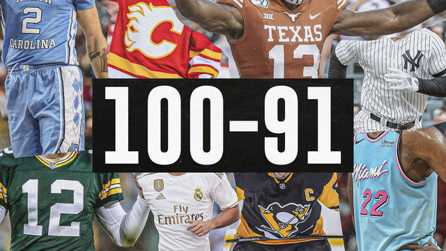 GOAT Uniforms: Kicking off our countdown of the top 100 sports uniforms