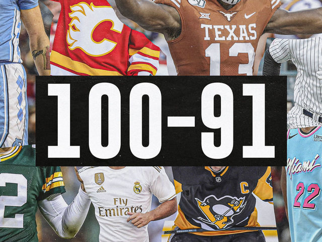 GOAT Uniforms: Kicking off our countdown of the top 100 sports uniforms