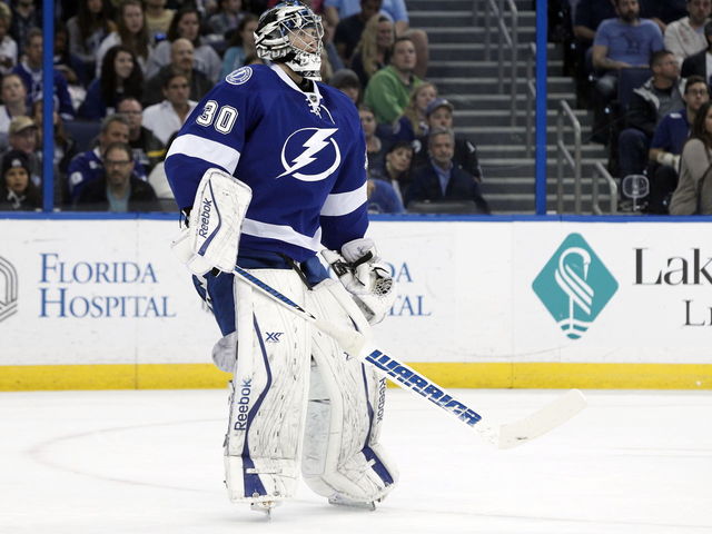 Lightning goalie Ben Bishop out for Game 1 vs. Canadiens