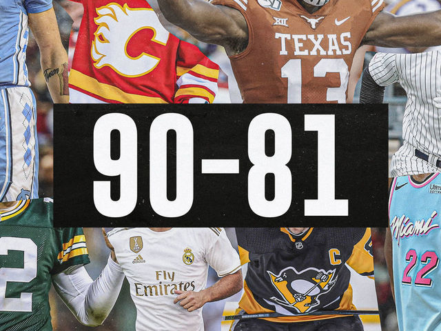 GOAT Uniforms: Sunbursts, bruised bananas highlight Part 2 of our countdown