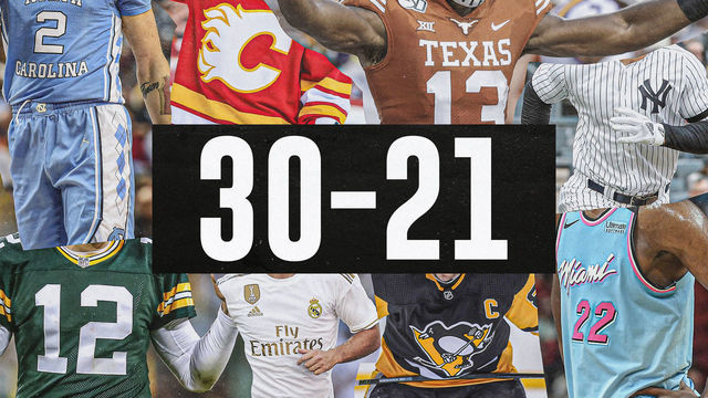 GOAT Uniforms: NCAA beauties, NHL classics shine as we enter top 25