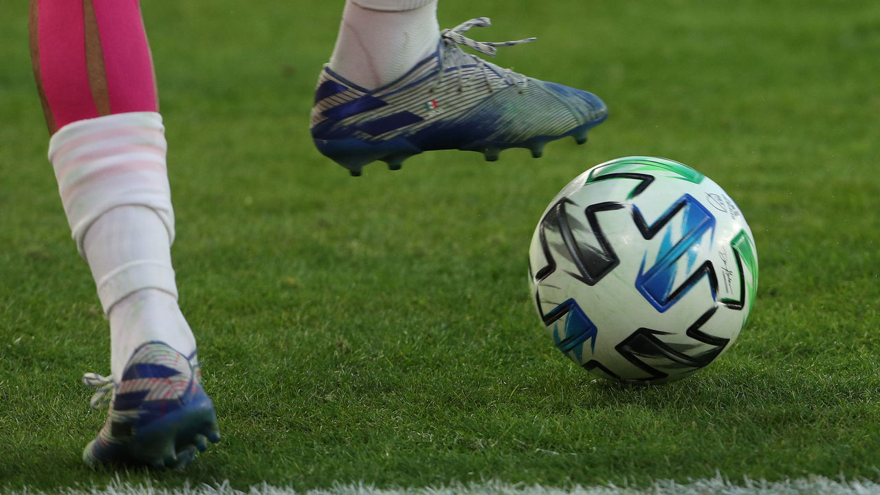 WASHINGTON, DC - MARCH 07: A detailed view of a MLS soccer ball at Audi Field on March 7, 2020 in Washington, DC.