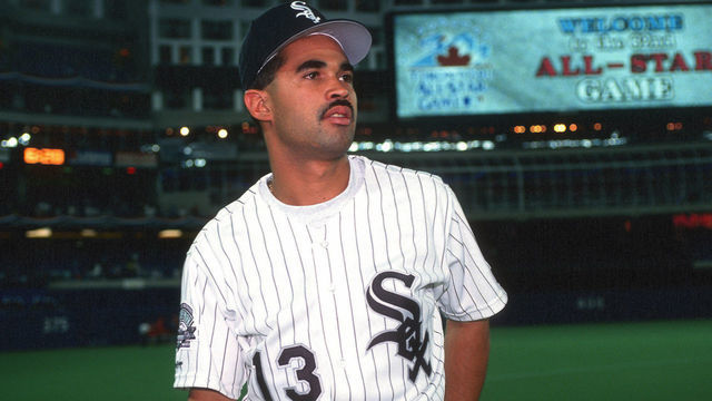 TORONTO-UNDATED 1991: Ozzie Guillen of the Chicago White Sox poses before the MLB All Star Game at SkyDome in Toronto, Canada. Guillen played for the White Sox from 1985-1997.