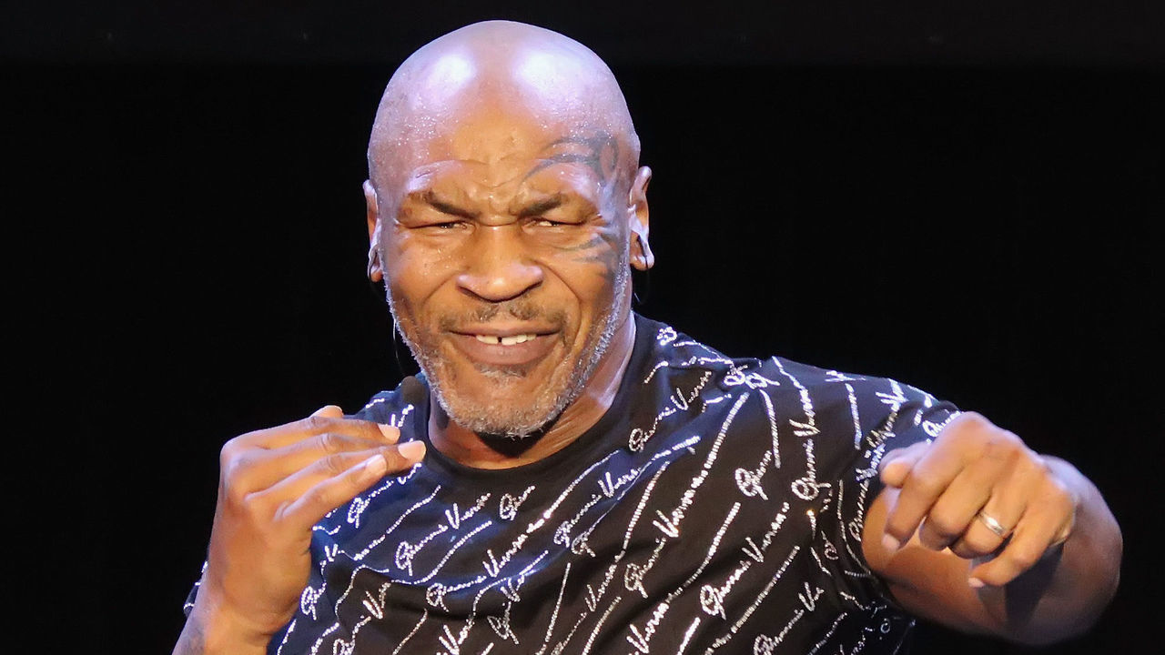 ATLANTIC CITY, NJ - MARCH 06: Mike Tyson performs his one man show "Undisputed Truth" in the Music Box at the Borgata on March 6, 2020 in Atlantic City, New Jersey.