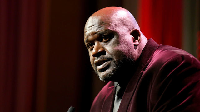 NEW YORK, NEW YORK - DECEMBER 09: Shaquile O'Neal speaks onstage during the Sports Illustrated Sportsperson Of The Year 2019 at The Ziegfeld Ballroom on December 09, 2019 in New York City.