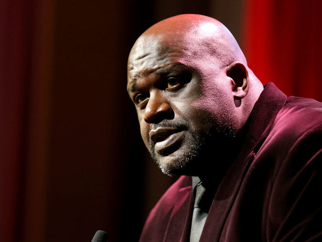 NEW YORK, NEW YORK - DECEMBER 09: Shaquile O'Neal speaks onstage during the Sports Illustrated Sportsperson Of The Year 2019 at The Ziegfeld Ballroom on December 09, 2019 in New York City.