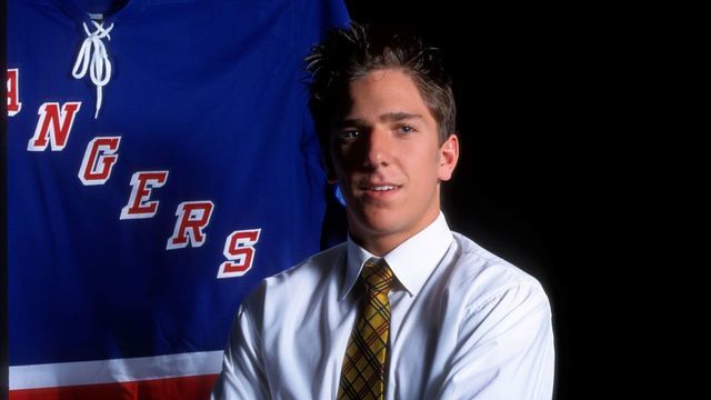 CALGARY, AB - JUNE 25: Henrik Lundqvist poses for a portrait at the 2000 NHL Draft at Pengrowth Saddledome on June 25, 2000 in Calgary, Alberta, Canada.
