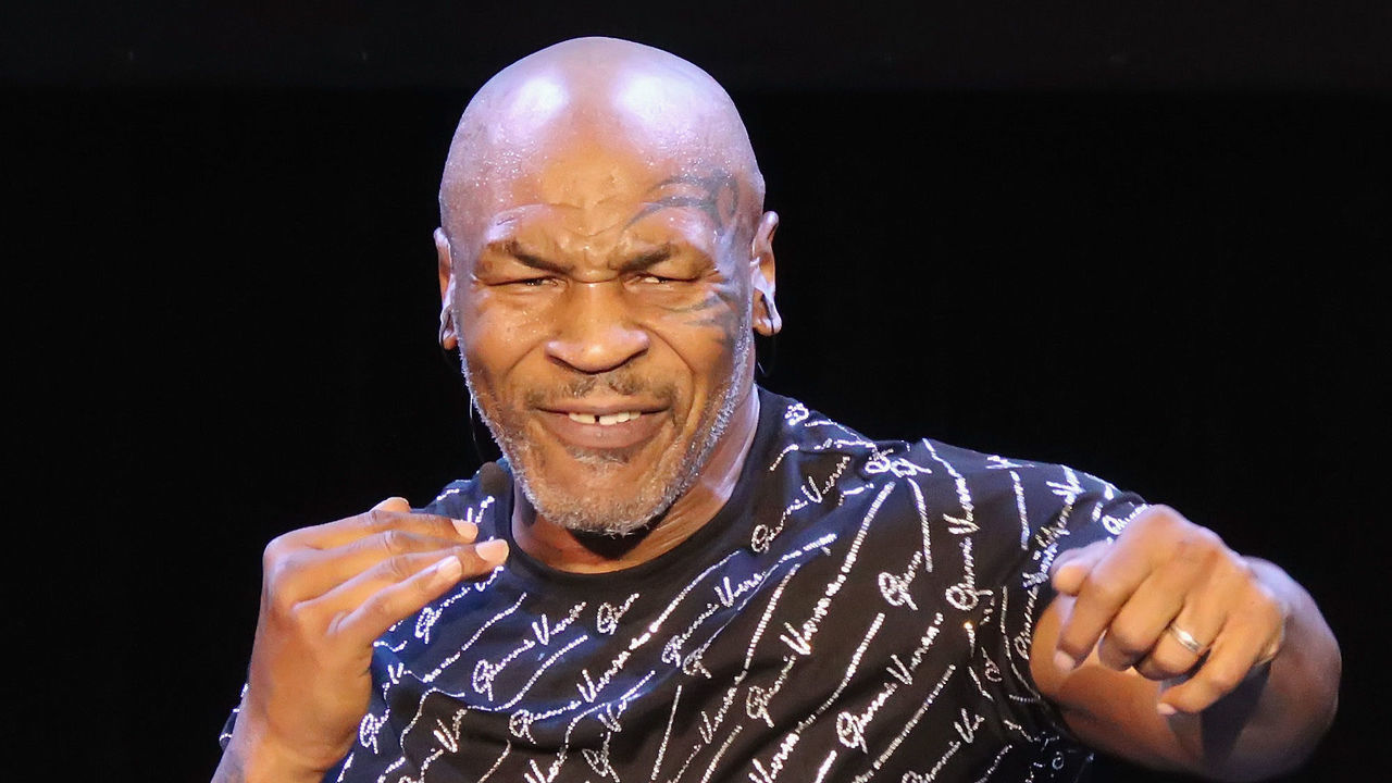 ATLANTIC CITY, NJ - MARCH 06: Mike Tyson performs his one man show "Undisputed Truth" in the Music Box at the Borgata on March 6, 2020 in Atlantic City, New Jersey.