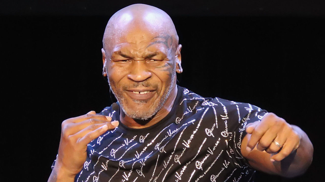 ATLANTIC CITY, NJ - MARCH 06: Mike Tyson performs his one man show "Undisputed Truth" in the Music Box at the Borgata on March 6, 2020 in Atlantic City, New Jersey.