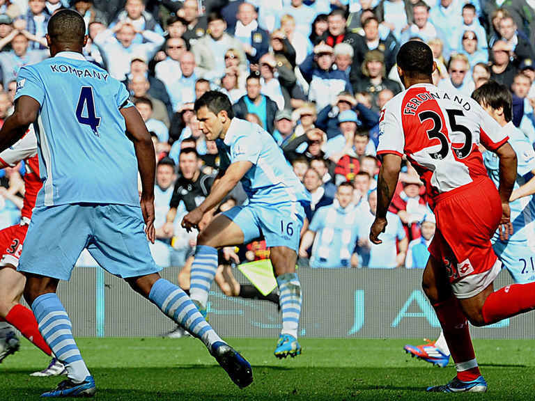 Anatomy Of A Classic Goal Agueroooo Wins The Title For City Thescore Com