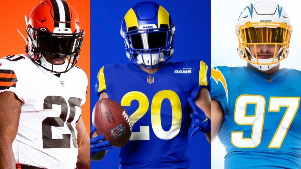 Ranking All 7 New Nfl Uniforms From Worst To Best Thescore Com