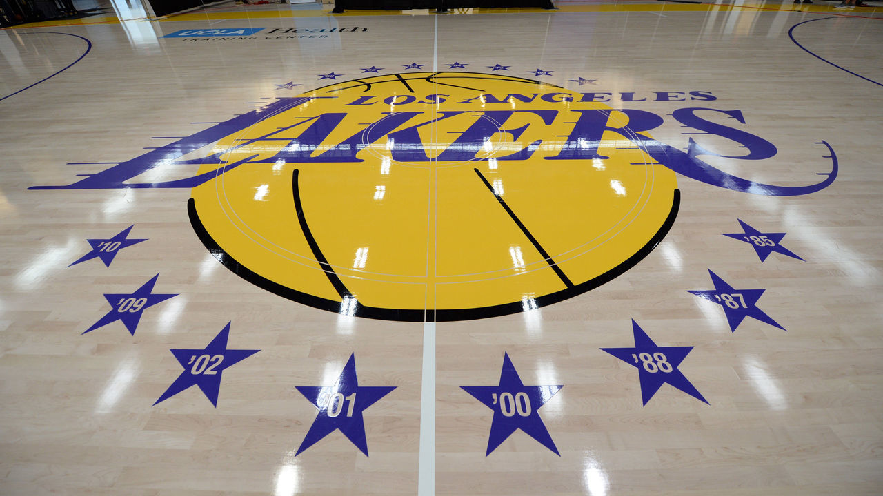 EL SEGUNDO, CA - SEPTEMBER 25: The new training facility of Los Angeles Lakers seen during media day September 25, 2017, in El Segundo, California. NOTE TO USER: User expressly acknowledges and agrees that, by downloading and/or using this photograph, user is consenting to the terms and conditions of the Getty Images License Agreement.