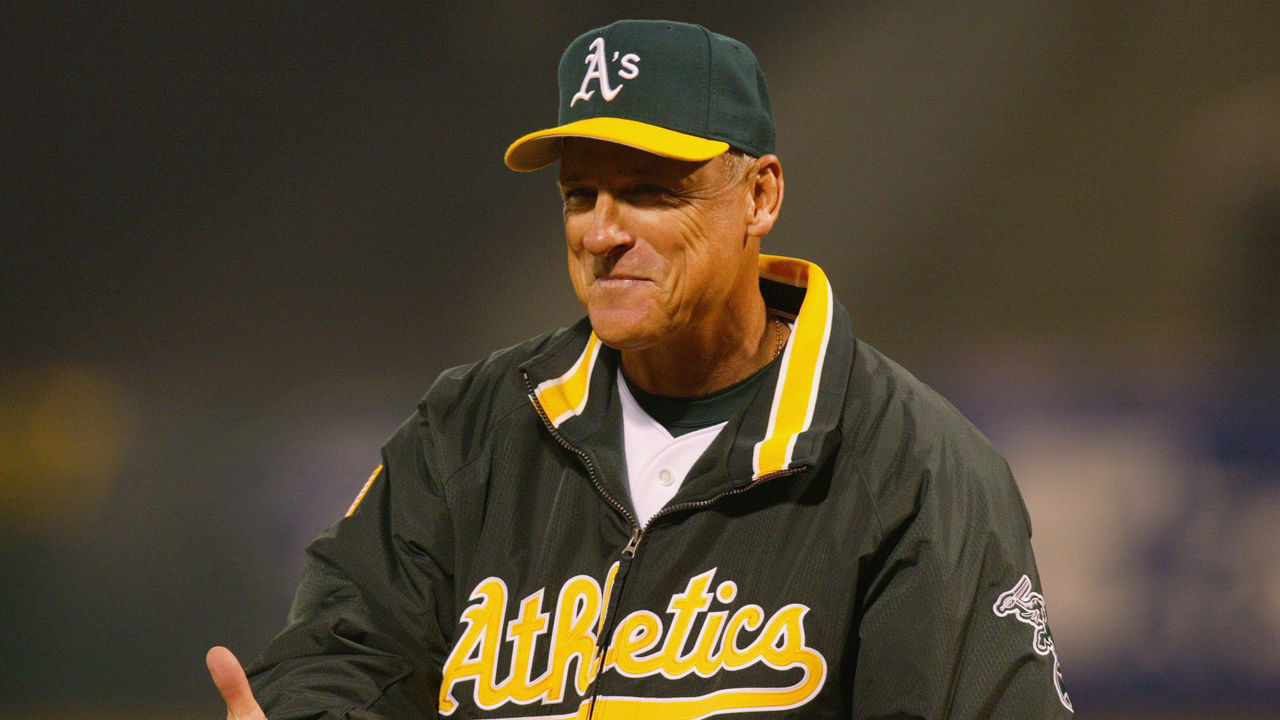 01 Apr 2002 : Art Howe, manager of the Oakland A's during the opening day game against the Texas Rangers at Network Associates Coliseum in Oakland, California. The A's won 8-3.DIGITAL IMAGE. Mandatory Credit: Tom Hauck/Getty Images