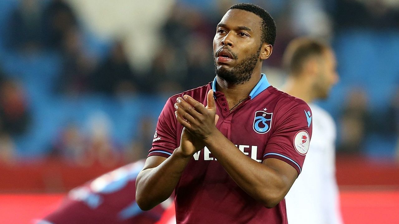 TRABZON, TURKEY - DECEMBER 19: Daniel Sturridge of Trabzonspor is seen during Ziraat Turkish Cup 5th round soccer match between Trabzonspor and Altay in Trabzon, Turkey on December 19, 2019.