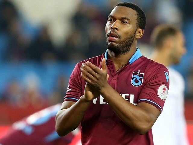TRABZON, TURKEY - DECEMBER 19: Daniel Sturridge of Trabzonspor is seen during Ziraat Turkish Cup 5th round soccer match between Trabzonspor and Altay in Trabzon, Turkey on December 19, 2019.