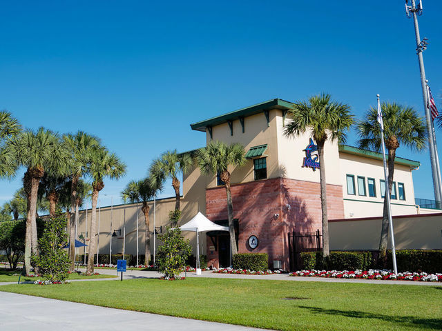 JUPITER, FLORIDA - MARCH 12: A general view of the Miami Marlins Training complex after the spring training game between the St. Louis Cardinals and the Miami Marlins at Roger Dean Chevrolet Stadium on March 12, 2020 in Jupiter, Florida. Major League Baseball is suspending Spring Training and delaying the start of the regular season by at least two weeks due to the ongoing threat of the Coronavirus (COVID-19) outbreak.