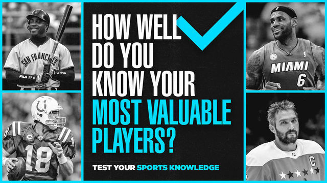 QUIZ: Test your knowledge of MVP winners