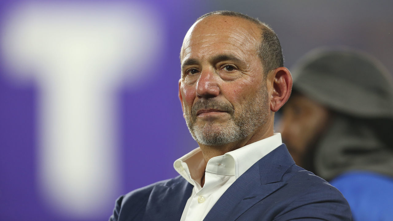 ORLANDO, FL - JULY 31: Don Garber, Commissioner of the Major League Soccer looks on during the 2019 MLS All-Star Game between MLS All Stars and Atletico de Madrid at Exploria Stadium on July 31, 2019 in Orlando, Florida.