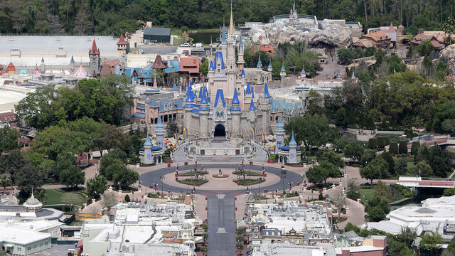 ORLANDO, FL - MARCH 23: Walt Disney World remains closed to the public due to the Coronavirus threat on March 23, 2020 in Orlando, Florida. The United States has surpassed 43,000 confirmed cases of the Coronavirus (COVID-19) and the death toll climbed to at least 514.
