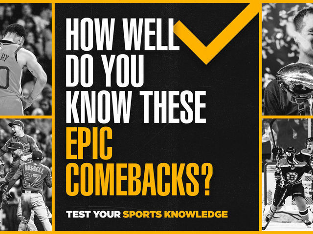 QUIZ: Test your knowledge of epic comebacks