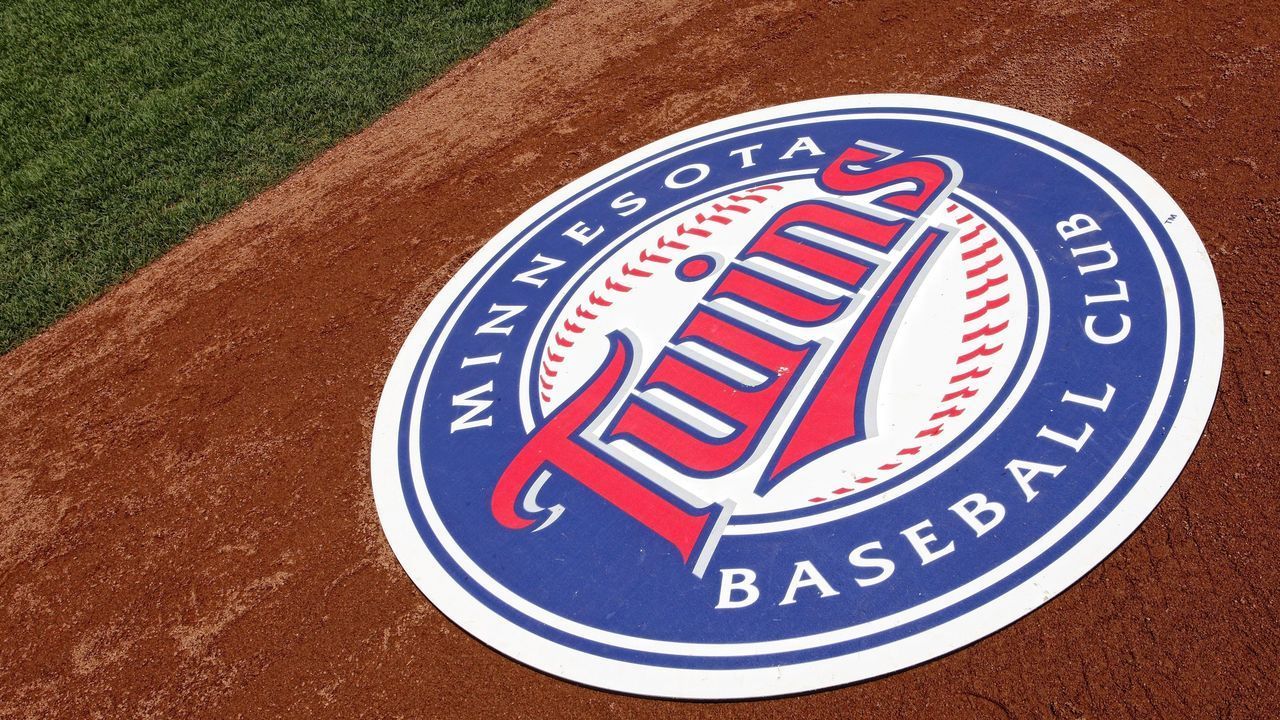 MINNEAPOLIS, MN - MAY 22: Detail view of the Minnesota Twins logo on the on deck circle before the game against the Milwaukee Brewers at Target Field on May 22, 2010 in Minneapolis, Minnesota. The Twins won 8-7 in 12 innings.