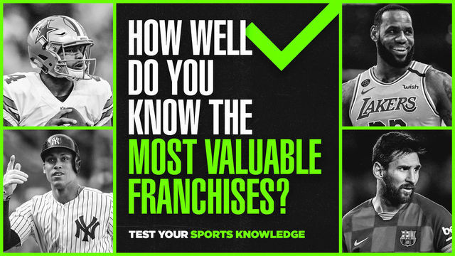 QUIZ: Test your knowledge of sports' most valuable franchises