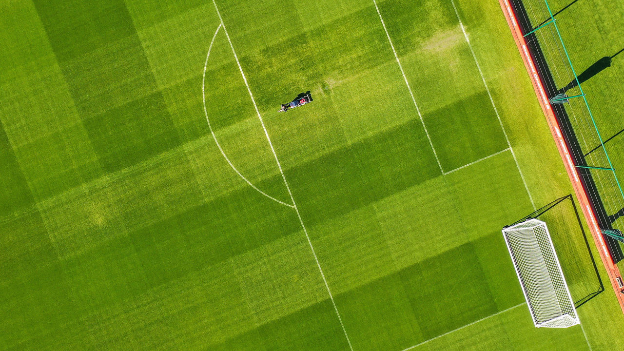LIVERPOOL, ENGLAND - APRIL 20: Melwood, the training ground of Liverpool Football Club during the coronavirus (Covid-19) pandemic lockdown on April 20, 2020 in Liverpool, England. Liverpool F.C. has led the Premier League since the time major sporting events were suspended in mid-March due to the COVID-19 pandemic.