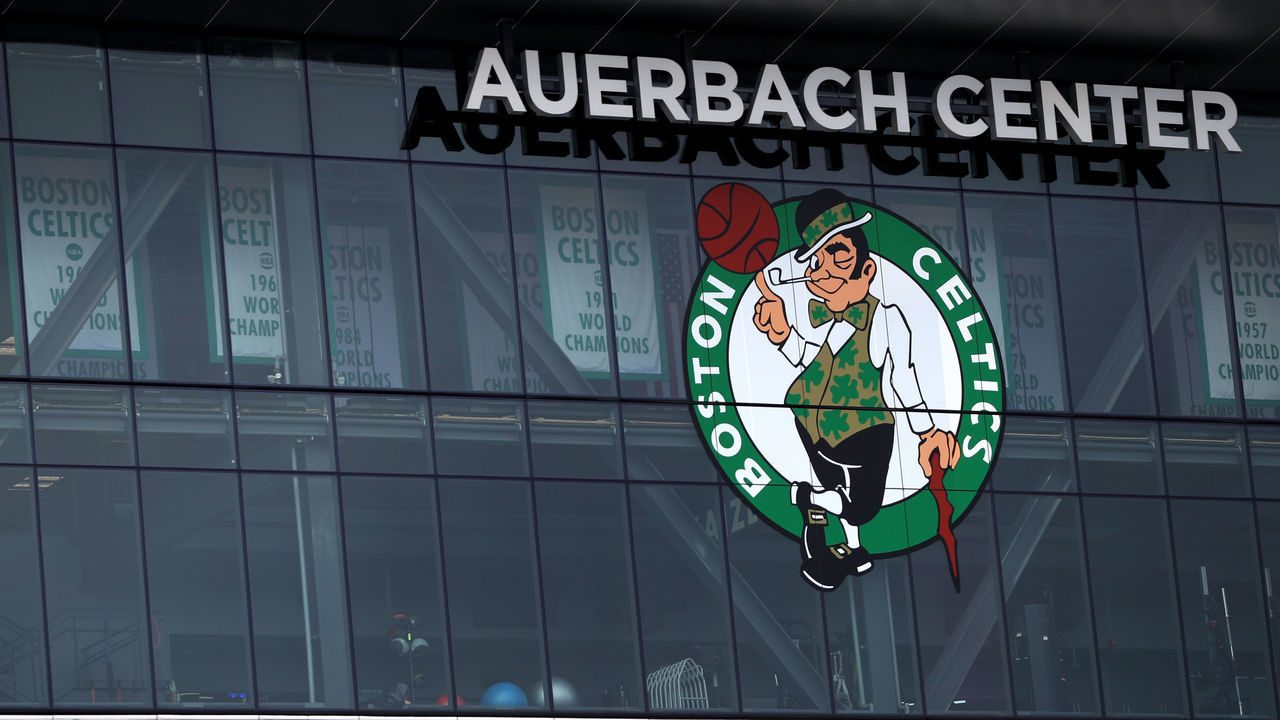 BOSTON, MASSACHUSETTS - APRIL 28: The practice facility of the Boston Celtics is seen during the coronavirus (COVID-19) pandemic on April 28, 2020 in Boston, Massachusetts. The NBA recently announced the possible re-opening of team practice facilities as early as May 1.