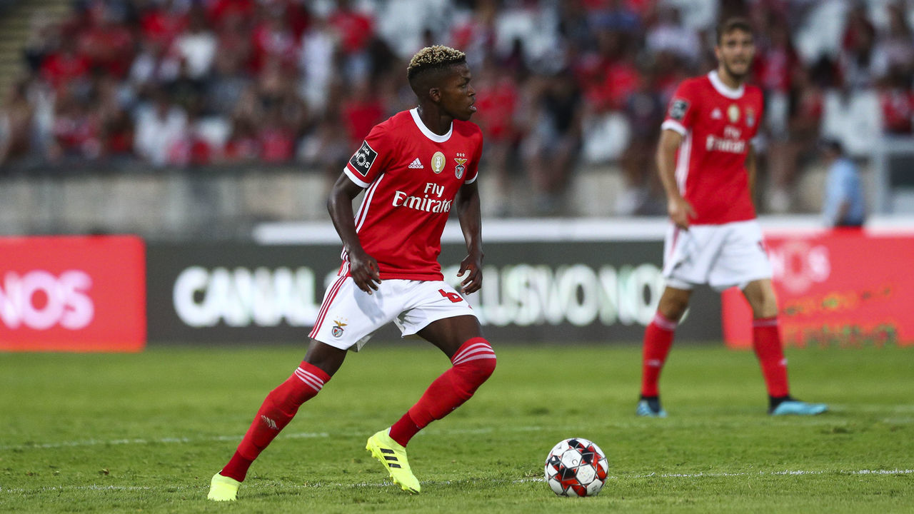 LISBON, PORTUGAL - AUGUST 17: Florentino Luis of SL Benfica during the Liga Nos match between Belenenses SAD and SL Benfica at Do Jamor Stadium on August 17, 2019 in Lisbon, Portugal.