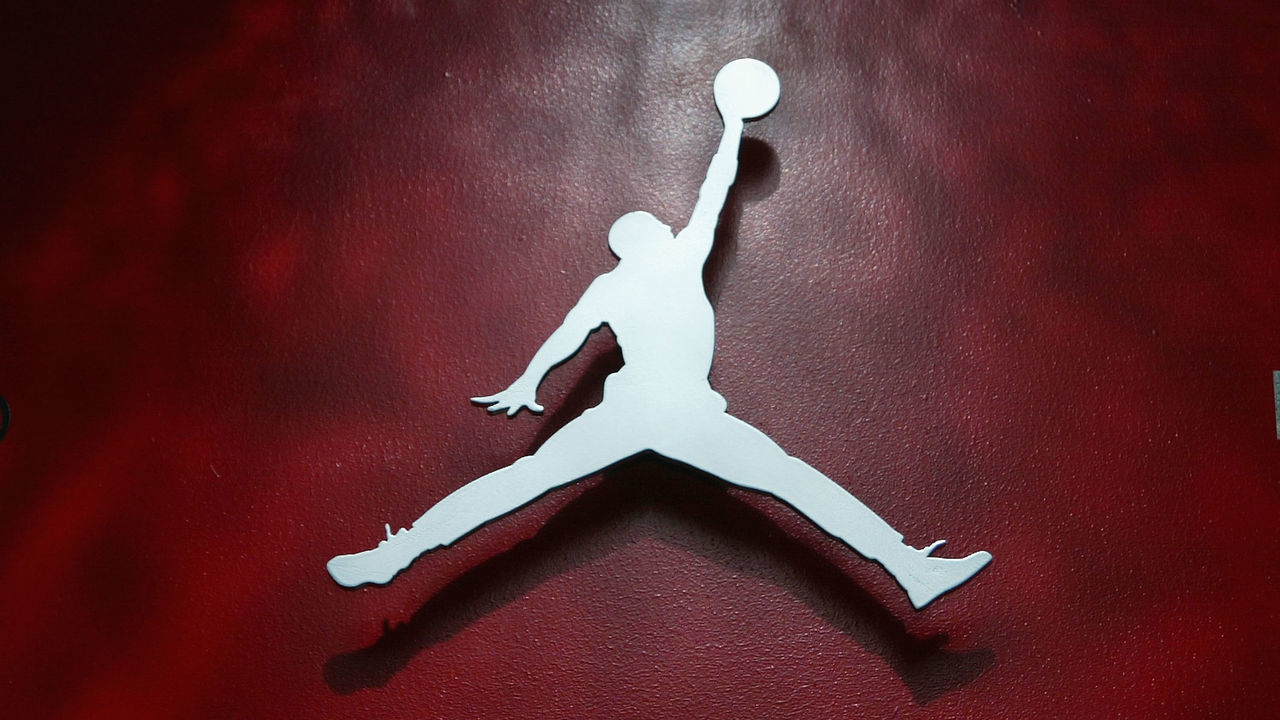 DENVER - FEBRUARY 18: The Air Jordan logo at the Air Jordan XX Launch Party at Rise Nightclub on February 18, 2005 in Denver, Colorado.