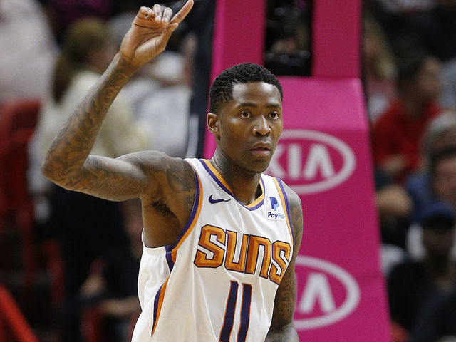 MIAMI, FLORIDA - FEBRUARY 25: Jamal Crawford #11 of the Phoenix Suns in action against the Miami Heat during the second half at American Airlines Arena on February 25, 2019 in Miami, Florida.