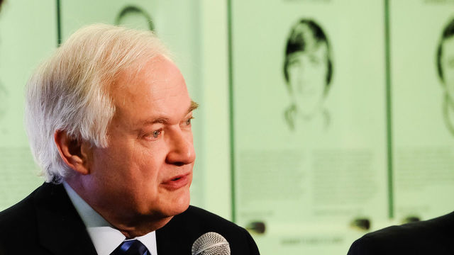TORONTO, ON - SEPTEMBER 19: Don Fehr Speaks at Hockey SENSE, in partnership with the NHL, NHLPA and Beyond Sport at the World Cup of Hockey 2016 at Hockey Hall of Fame on September 19, 2016 in Toronto, Ontario, Canada.