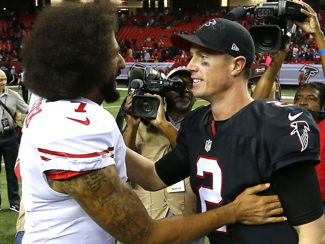 Matt Ryan: Kaepernick 'should have every opportunity' to be in NFL